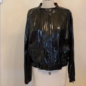 Liz Claiborne Patent Leather Jacket